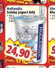 Norma Hollandia selský jogurt bílý nabídka
