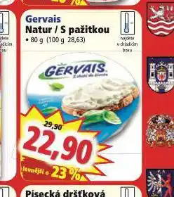 Norma Gervais natur / s pažitkou nabídka