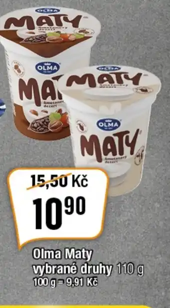 TEMPO Olma Maty vybrané druhy nabídka