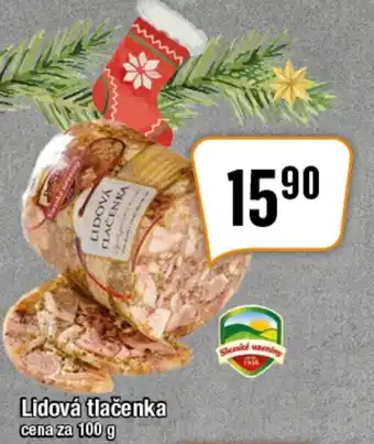 TEMPO Lidová tlačenka nabídka