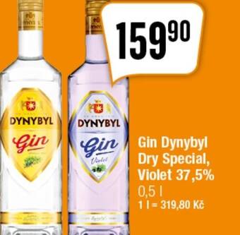 TEMPO Gin Dynybyl Dry Special, Violet 37.5% nabídka