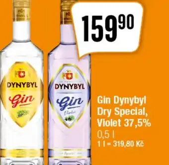 TEMPO Gin Dynybyl Dry Special, Violet 37.5% nabídka