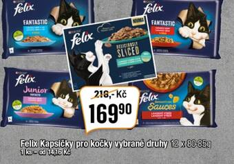 TEMPO Felix Kapsičky pro kočky vybrané druhy nabídka