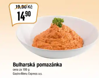 TEMPO Bulharská pomazánka nabídka