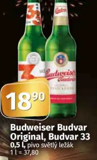 Budweiser Budvar Original, Budvar 33 0,5L