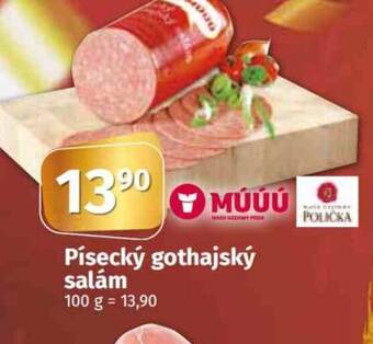 Konzum Písecký gothajský salám nabídka
