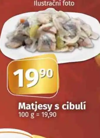 Konzum Matjesy s cibulí nabídka