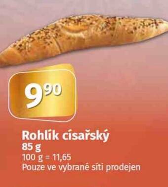 Konzum Rohlík císařský nabídka