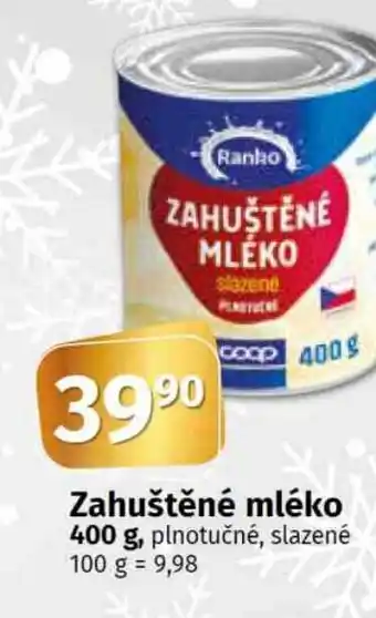 Konzum Zahuštěné mléko 400 g nabídka
