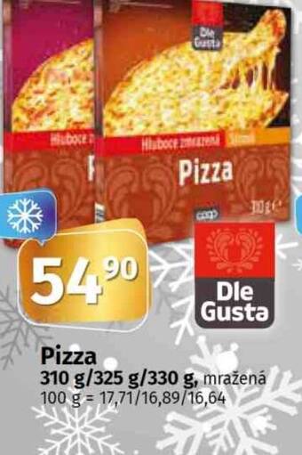 Konzum Pizza 310 g/325 g/330 g nabídka