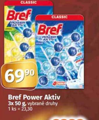Konzum Bref Power Aktiv 3x 50 g nabídka