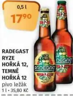 Konzum RADEGAST RYZE HOŘKÁ 12, TEMNĚ HOŘKÁ 12 nabídka
