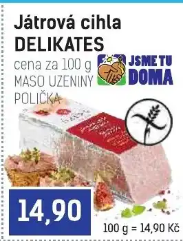 Játrová cihla DELIKATES