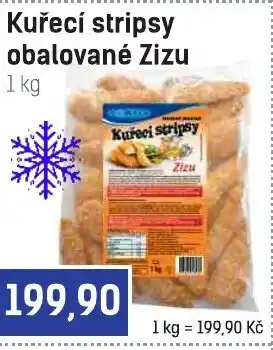 Kuřecí stripsy obalované Zizu 1 kg