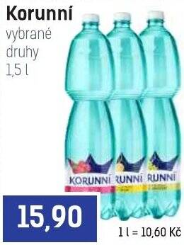 Konzum Korunní 1.5 l. nabídka