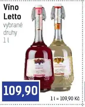 Konzum Víno Letto 1 l. nabídka