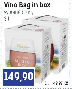 Konzum Víno Bag in box 3 l. nabídka