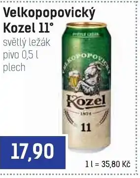 Konzum Velkopopovický Kozel 11° nabídka
