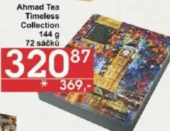 Jip Ahmad Tea Timeless Collection 144 g 72 sáčků nabídka