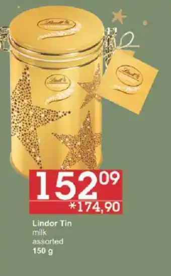 Jip Lindor Tin milk assorted 150 g nabídka