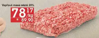 Jip Vepřové maso mleté 20% nabídka