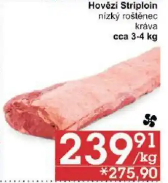 Jip Hovězi Striploin nízký roštěnec kráva nabídka