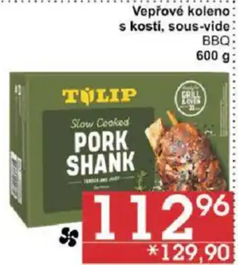 Jip Vepřové koleno s kosti, sous-vide BBQ 600 g nabídka