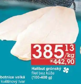 Jip Halibut grönský filet bez kůže nabídka