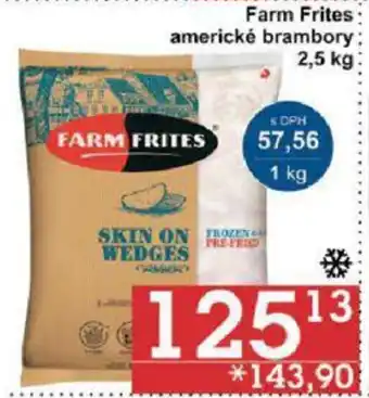 Jip Farm Frites americké brambory 2.5 kg nabídka