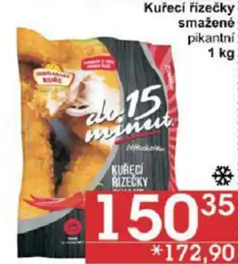 Jip Kuřecí řízečky smažené pikantní 1 kg nabídka