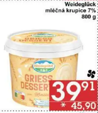 Jip Weideglück mléčná krupice 7% 800 g nabídka