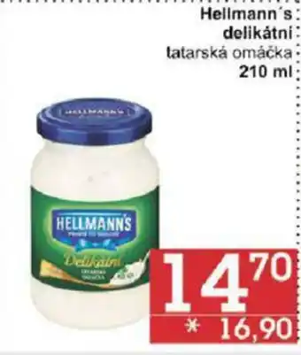 Jip Hellmann's delikátni tatarská omáčka 210 ml nabídka