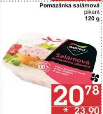 Jip Pomazánka salámová pikant 120 g nabídka