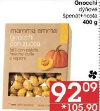Jip Gnocchi dýňové špenát+ricota 400 g nabídka