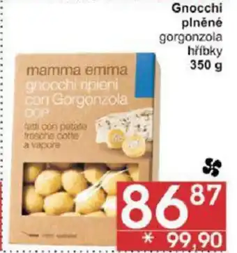 Jip Gnocchi plněné gorgonzola hříbky 350 g nabídka