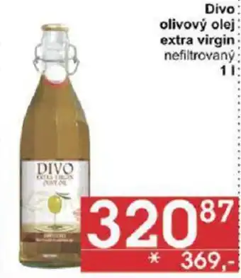 Jip Divo olivový olej extra virgin nefiltrovaný 1 l. nabídka