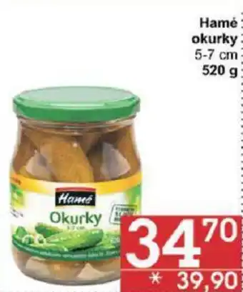 Jip Hamé Okurky 5-7 cm 520 g nabídka