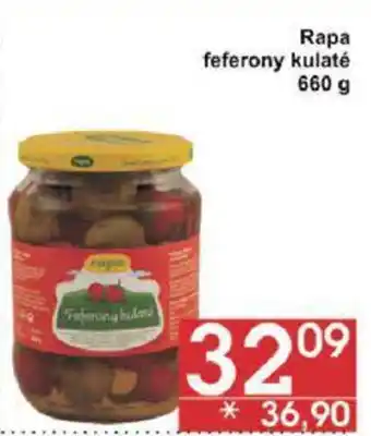 Jip Rapa feferony kulaté 660 g nabídka
