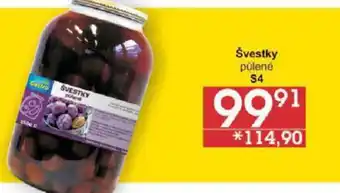 Jip Švestky půlené S4 nabídka