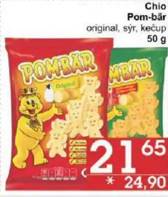 Jip Chio Pom-bär original, sýr, kečup 50 g nabídka