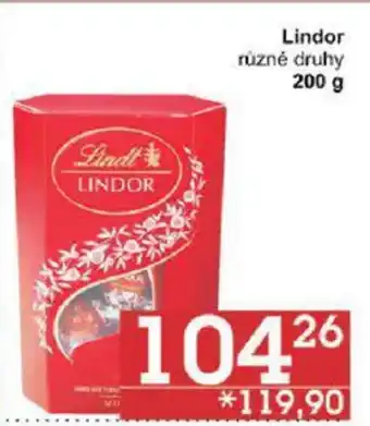 Jip Lindor různé druhy 200 g nabídka