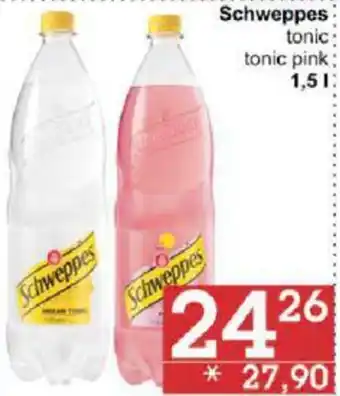 Jip Schweppes tonic , tonic pink 1.5 l. nabídka