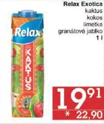 Jip Relax Exotica kaktus kokos limetka granátové jablko 1 l. nabídka