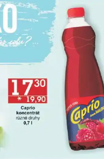 Jip Caprio koncentrát různé druhy 0,7 l. nabídka