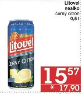 Jip Litovel nealko černý citron 0,5 l. nabídka