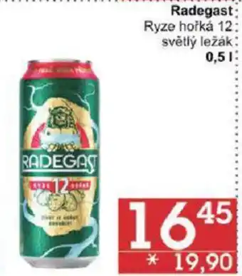 Jip Radegast Ryze hořká 12 0.5 l. nabídka