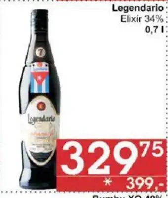 Jip Legendario Elixir 34% 0.7 l. nabídka