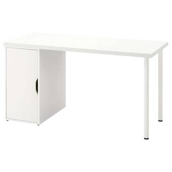 IKEA Lagkapten / alex psací stůl, bílá, 140x60 cm nabídka