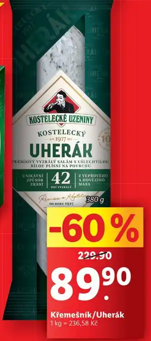 Lidl Křemešník/Uherák nabídka