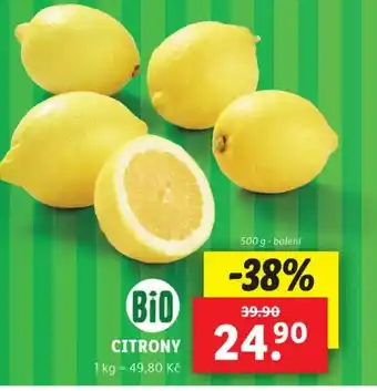 Lidl CITRONY nabídka
